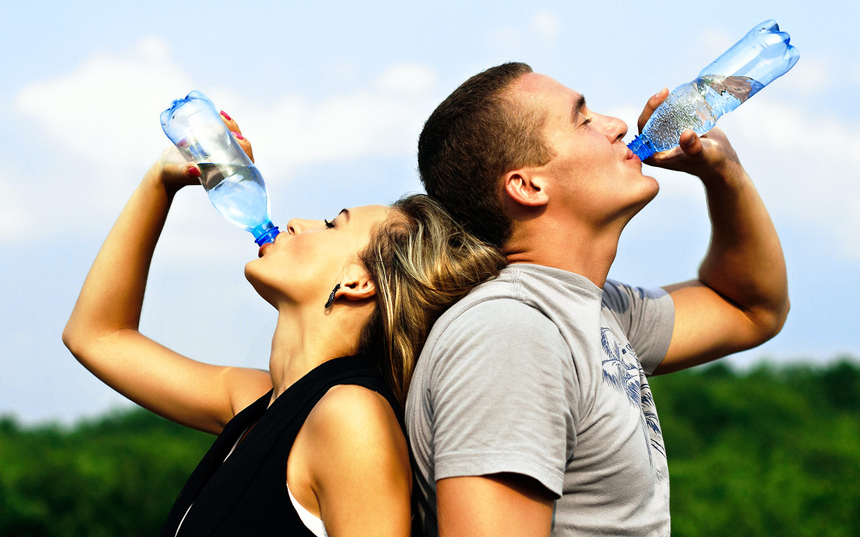 نوشیدن آب در ورزش